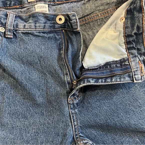 Northern Reflections 100% cotton Blue Denim capri pants women’s size 10 - Picture 9 of 11